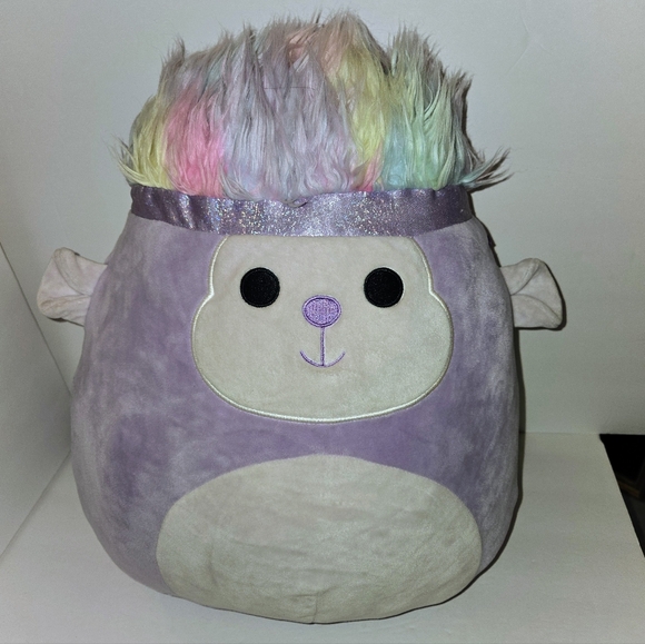 Squishmallows Other - Squishmallows Squish Doos Tazik The Monkey Plush Toy with Rainbow Hair 14"-16"